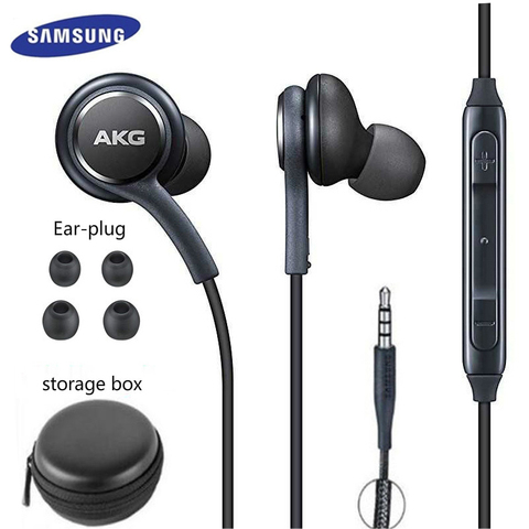 AKG auriculares IG955 de 3,5mm en la oreja con micrófono y auriculares para hauwei xiaomi samsung Galaxy S8 S9 smartphone ► Foto 1/6
