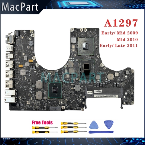 Placa base A1297 Original probada, 820-2610-A/B 820-2849-A 820-2914-B para Macbook Pro, placa lógica de 17 