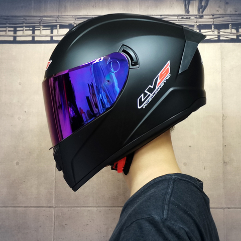 Casco profesional de seguridad para moto de carreras, doble lente, máscara completa, aprobado ► Foto 1/6