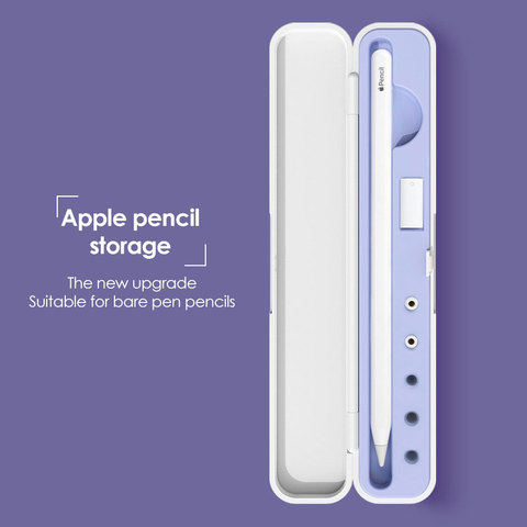 Portátil manzana lápiz caja de almacenamiento para lápiz de Apple 1nd Gen caso Apple accesorios para lápiz para Apple lápiz 2nd caso cubierta de plástico ► Foto 1/6