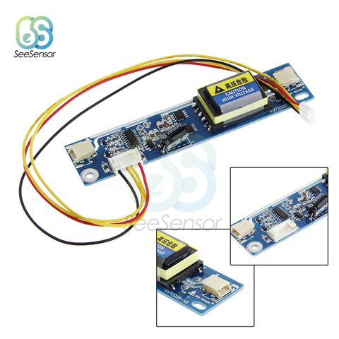 Retroiluminación LCD Universal CCFL para ordenador portátil, Monitor de doble lámpara de 10-28V para Módulo de pantalla panorámica de 10-26