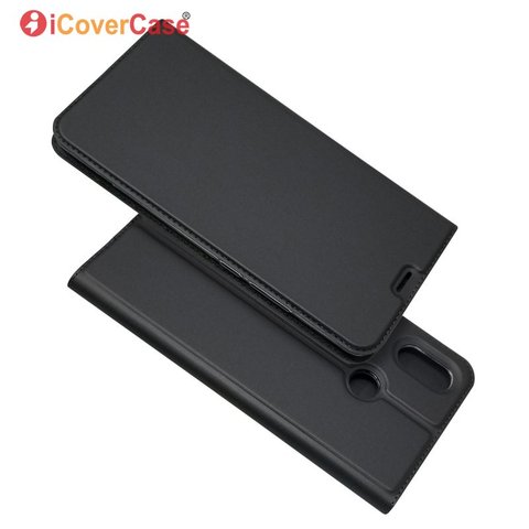 Funda de cuero con tapa magnética para móvil, accesorio de libro para Xiaomi Mi Max 3 Mix 2 2s 6 8 9 SE 5X 6X A1 A2 Lite Poco F1 ► Foto 1/6