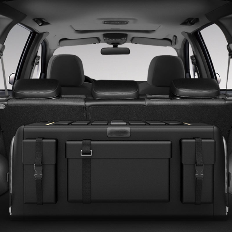 Organizador de maletero de coche, bolsa de almacenamiento de alta  capacidad, ajustable, tela Oxford, Universal, multiuso - AliExpress