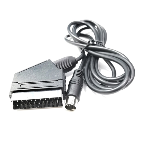 Cable de plomo RGB Scart para Sega, Mega Drive 2, Genesis 2, Megadrive 2, MD2, RGB, AV, Scart, 1,8 m ► Foto 1/6