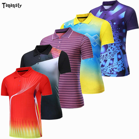 tenis, equipo deportivo de Golf camiseta transpirable para hombres 