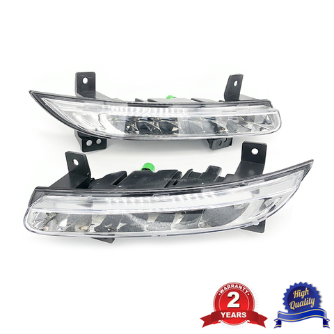 Luz LED antiniebla de circulación diurna, para RENAULT FLUENCE 2014, izquierda y derecha ► Foto 1/6