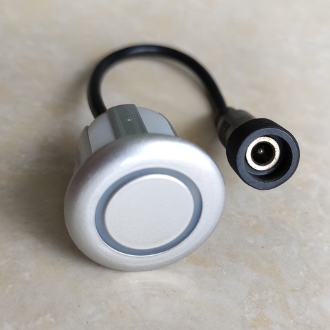SteelMate14D10-Sensor de aparcamiento automático para coche, Cable de asistencia frontal y trasera de 19mm de diámetro, 18,8 agujeros, Detector de Radar inverso delantero y trasero de 0,11 m ► Foto 1/6