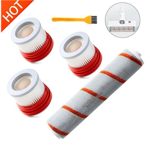 Kit de reemplazo de cepillo de rodillo de filtro HEPA para XIAOMI Dreame V9 V9P V10, repuestos de aspiradora inalámbricos de mano, accesorios ► Foto 1/6