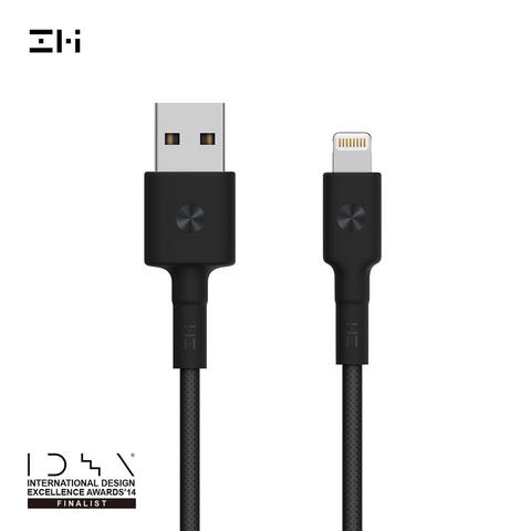 ZMI 1m 2m 0,3 m para Lightning MFi certificado, PP manga trenzada magnética para iPhone + Ipad Cable de datos carga Apple Cable de carga ► Foto 1/4