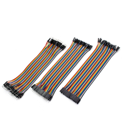 Dupont-cables de puente Dupont, DIY Cable de cobre, 10CM, 20CM, 30CM, M A M/F a F, Cable de puente Dupont ► Foto 1/6