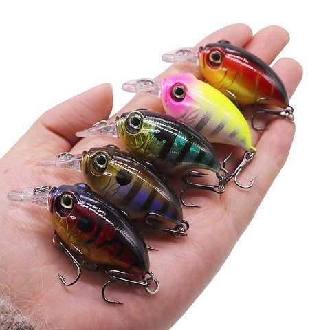 Wobbler-señuelo de pesca gran Crankbait, cebo Artificial para pesca de lubina, curricán, cebos para carpa, 8 colores, 5,8 cm/8,2g, 1 unidad ► Foto 1/6