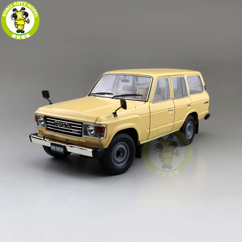 KYOSHO-Land Cruiser 60 LC60 RHD, coche modelo todoterreno fundido a presión, juguetes para niños y niñas, regalos, 1/18 ► Foto 1/6