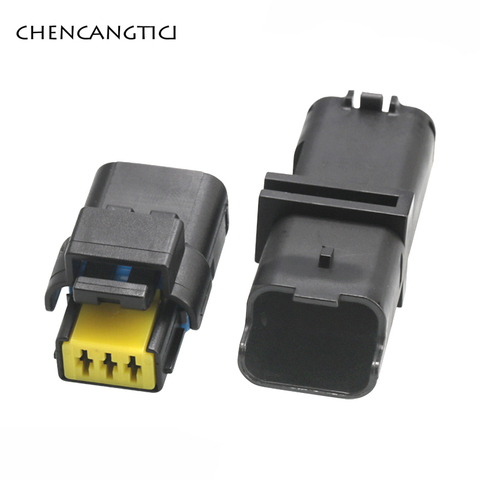 Conector de Terminal eléctrico automático impermeable para coche, 2 juegos, 3 pines, FCI 211Pc032S0049, 211 Pc032S0049 ► Foto 1/3