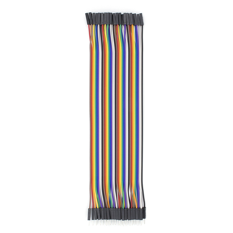 Cable de puente dupont macho a hembra, 40 Pines, 2,54 MM, 20cm ► Foto 1/1