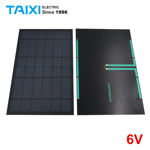 China solar 3v 6V 5v 1a 5w 10w al aire libre mini panel solar 12v 18v pequeño panel solar 2,5 w 5,5 v 9v 9v 2v 160ma 1v ► Foto 1/6