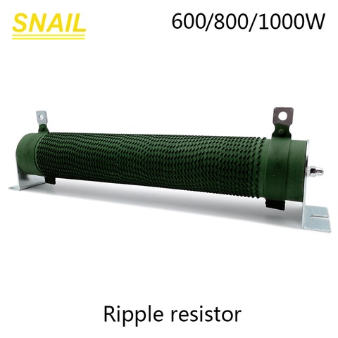 600w 800w 1000W RXG20 alta de onda resistencia saludó cinta de alimentación de alambre herida resistencia de freno resistencia de carga ► Foto 1/5