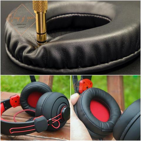 Orejeras de cuero suave, orejeras de cojín de espuma para auriculares AKG K92, calidad perfecta, no versión barata ► Foto 1/6