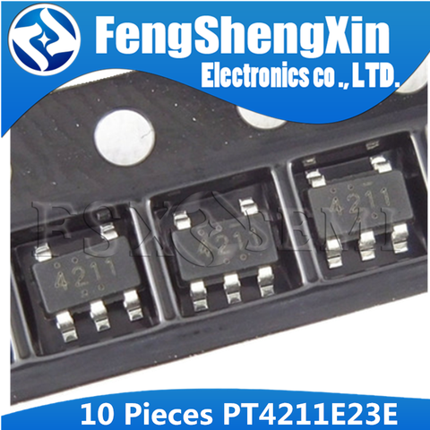 10 Uds PT4211E23E SOT23-5 PT4211 SOT23 30V 350mA LED chip IC ► Foto 1/1