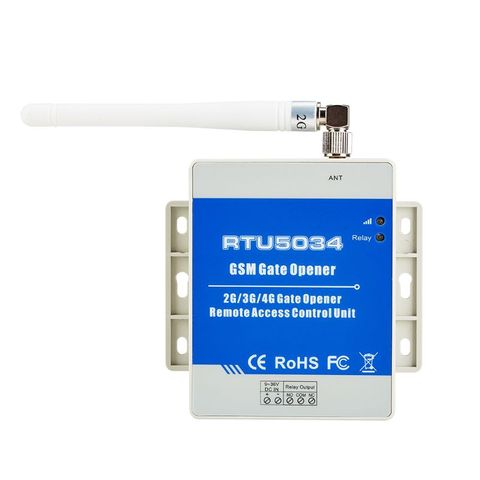 RTU5034 5024 2G GSM puerta abridor de puerta interruptor de relé Control de acceso remoto sistema de apoyo para 3V tarjeta SIM ► Foto 1/6