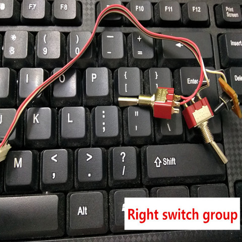 Pieza de grupo de interruptores derecho para OrangeRx ORX T-SIX Spectrum DX6i Mkron i6S, transmisor RC, piezas de repuesto ► Foto 1/1