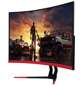 Monitor curvo para juegos de PC, pantalla IPS, FHD, 144HZ, 165HZ, 27inch1080P, 1K, 2K, HD-MI, LCD ► Foto 1/6