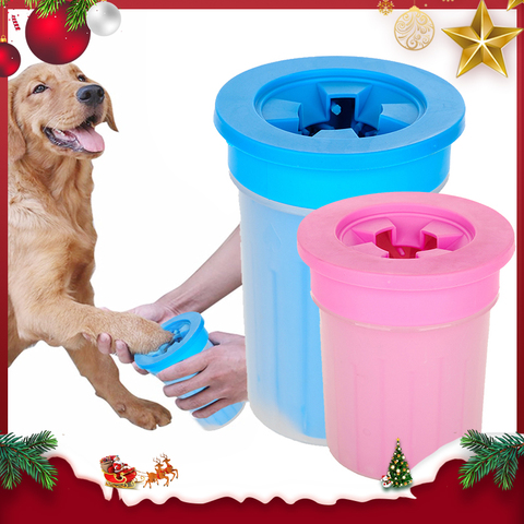 Woopet gatos limpiadores perros taza limpia pies para perros herramienta de limpieza de gatos cepillo de lavado de plástico limpiador de patas accesorios para perros ► Foto 1/6