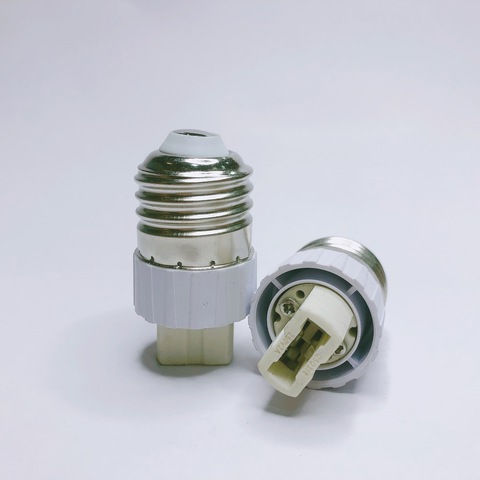 1x Material incombustible E27 a G9 titular de la lámpara enchufe convertidor de luz Base de bombilla tipo de adaptador ► Foto 1/3