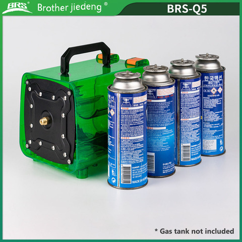 BRS-Unidad de tanque de Gas de policarbonato, para Picnic, Camping, viaje, contenedor, estuche para botellas, almacén de energía al aire libre Q5 ► Foto 1/5