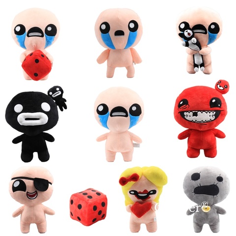 Juguetes de peluche de felpa muñeca vinculante de Isaac placenta renacimiento juego de Isaac guardián Super Meat Boy Magdalena muñeca juguetes regalo 28-30 cm ► Foto 1/6