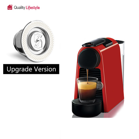 Cápsula de Crema para máquina de café Nespresso, rellenable, reutilizable, de café Espresso, nueva actualización ► Foto 1/6