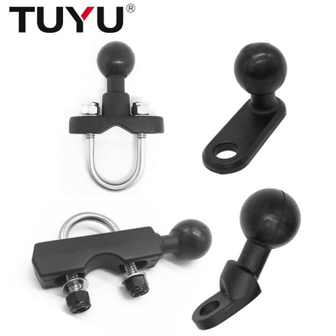 TUYU-Soporte de espejo trasero para manillar de motocicleta para Gopro, soporte para teléfono inteligente, iPhone X, 8s, 7, 7s, Ram ► Foto 1/6