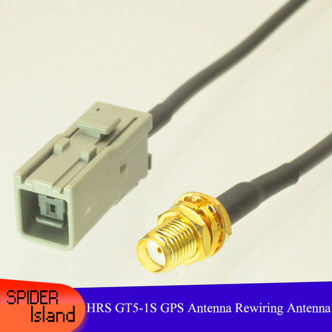 GT5-1S de cabeza cuadrada a interfaz SMA, 10cm, Cable de conexión de antena GPS, 5 unids/lote ► Foto 1/3