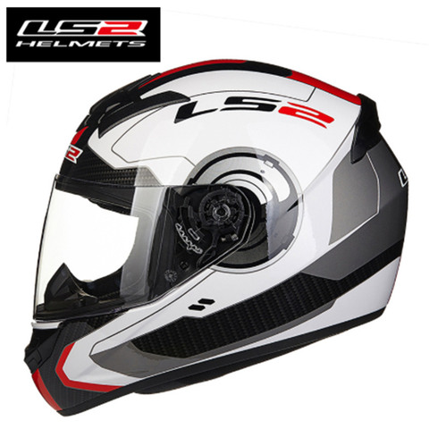 LS2 FF352 cara completa casco de carrera para motocicleta hombre mujer ls2 casco jet capacete da moto cicleta capacetes párr moto casco moto ► Foto 1/6