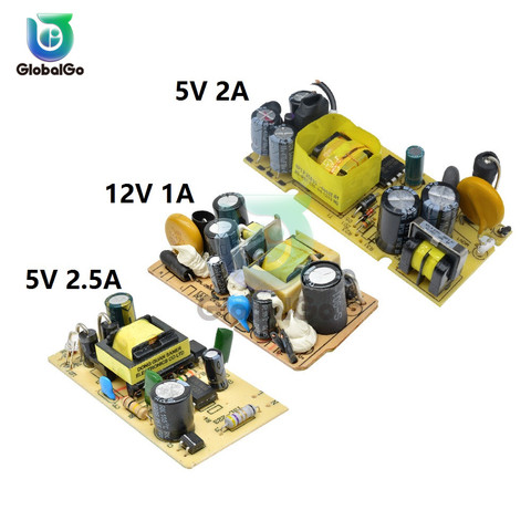 Módulo de fuente de alimentación con protección Módulo de placa de circuito de alimentación conmutada AC 110v 220v 240V a DC 5V 2A 2.5A 12V 1A ► Foto 1/6