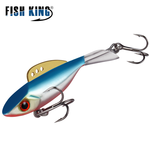 FISH KING-señuelo de pesca de hielo Artificial, anzuelos de plomo duro de 4/8/10/17g, para invierno, Wobblers, lubina ► Foto 1/6