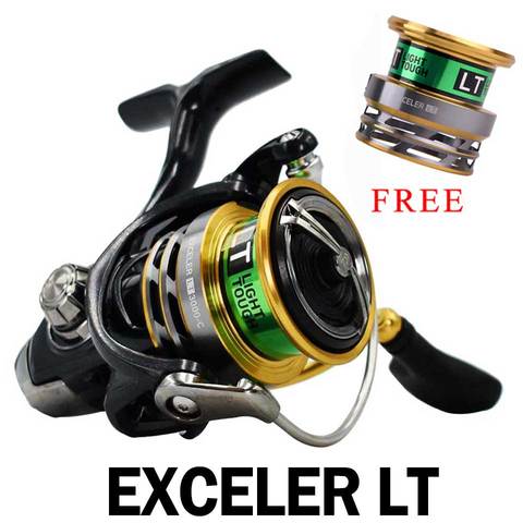 DAIWA-carrete expelidor de pesca giratorio LT/LEGALIS LT/LT 3000/4000 FUEGO, tamaño Extra, 5,2: 1/5, 3:1, Ratio bajo ► Foto 1/6