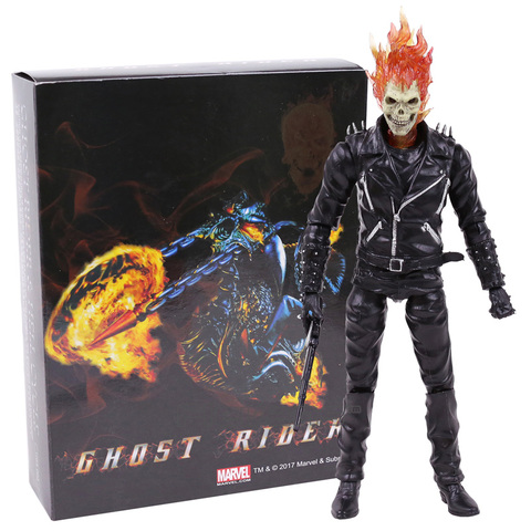 Ghost Rider Johnny Blaze-figura de acción de PVC, juguete de modelos coleccionables, 23cm ► Foto 1/6