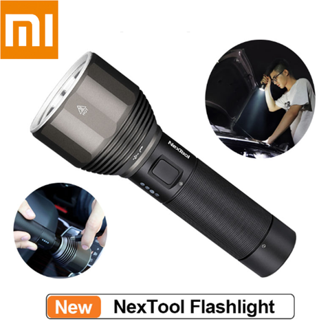 Xiaomi Youpin NexTool linterna recargable 2000lm 380m 5 modos IPX7 impermeable LED luz tipo C linterna de búsqueda para Camping ► Foto 1/6