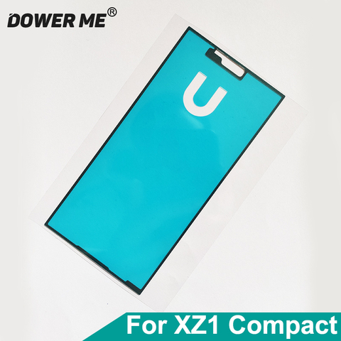 Dower Me LCD adhesivo frente marco etiqueta engomada cinta pegamento para SONY Xperia XZ1 compacto XZ1mini XZ1c G8441 G8442 S0-02K 4,6 pulgadas ► Foto 1/4