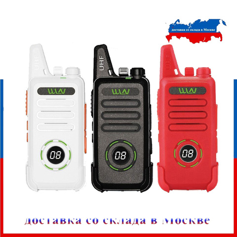 Ganar KD-C1 más UHF 400-470MHz MINI transmisor fm portátil KD-C1plus dos Radio jamón comunicador con Walkie Talkie scrambler ► Foto 1/6