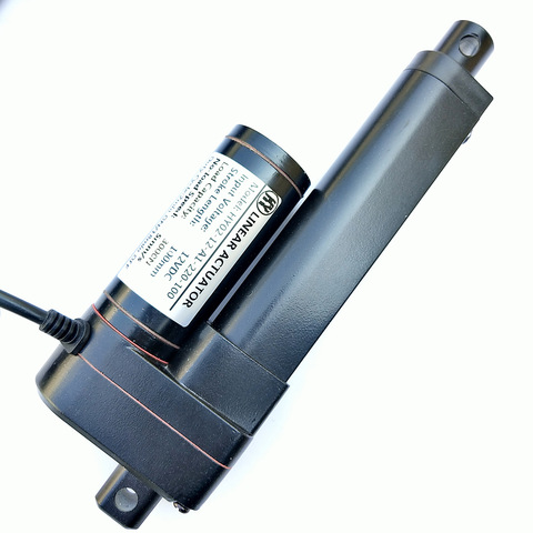 Actuador lineal eléctrico de 12V, 24v, 3000N, distancia de movimiento de motor lineal, 50mm, 100mm, 150mm, 200mm, 250mm ► Foto 1/1