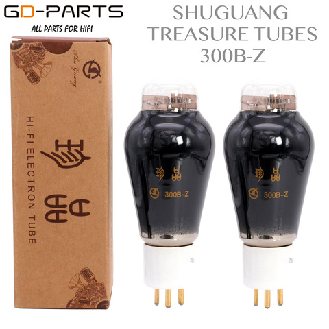 SHUGUANG-lámpara de tubo de vacío de electrones, 300B-Z 300B, amplificador de tubo de Audio Hifi Vintage, actualización artesanal, par combinado de prueba de fábrica ► Foto 1/6