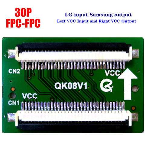 HD 30pin a 30Pin LG SAM a LG FPC a cable LVDS conector con adaptador de Cable de señal de LVDS a FPC ► Foto 1/5