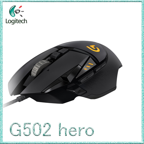 Logitech-motor G502 HERO/SE/LOL para ratón Gamer, DPI, ratón de juegos de alto rendimiento, sintonizador programable, LIGHTSYNC RGB ► Foto 1/6