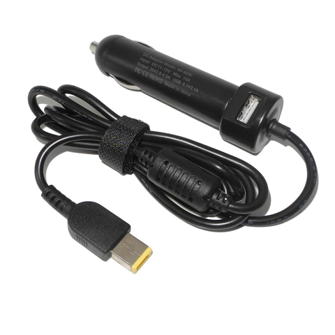 20V 3.25A 65W cargador de coche DC adaptador de corriente para Lenovo Thinkpad T440p T460 T540p G50 G50-70 G50-70m G50-80 G50-45 G50-30 portátil ► Foto 1/6