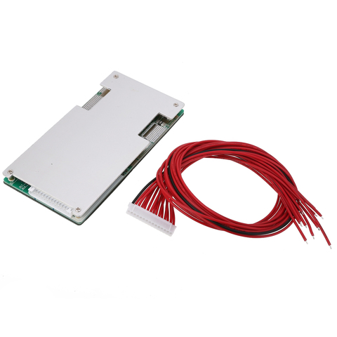 1 unid 14 s 45A 50,4 V junta de protección de litio Li-Ion con BMS equilibrio PCB + Cable Mayitr ► Foto 1/1