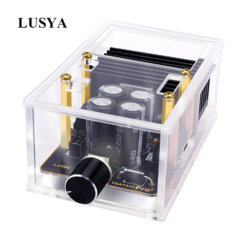 Lusya-Amplificador Digital TDA7377, tarjeta de Audio 2*30W, amplificador estéreo Clase AB para altavoz de 4-8 ohm DC9-18V C2-006 ► Foto 1/6