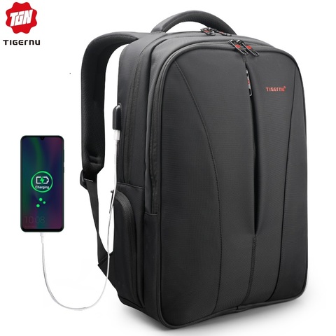 Tigernus nuevo impermeable usb carga 15,6 pulgadas portátil mochila hombres mochilas para adolescentes niñas verano mochila bolsa para mujeres ► Foto 1/6