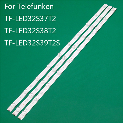 Nueva TV LED iluminación para Telefunken TF-LED32S37T2 TF-LED32S38T2 TF-LED32S39T2S LED barra de luz de línea de los gobernantes 32PAL535 ► Foto 1/6