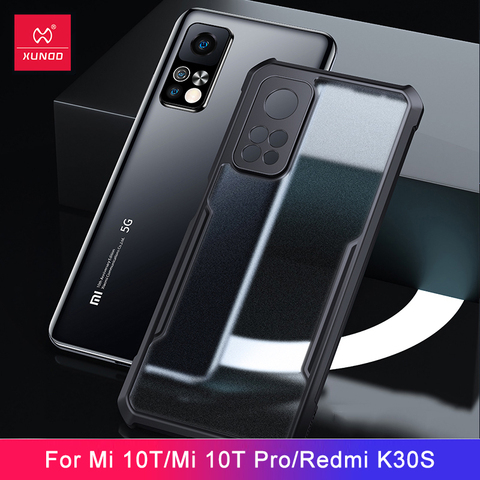 Funda para Xiaomi Mi 10T Mi 10T Pro carcasa Xundd Airbag carcasa a prueba de golpes suave teléfono proteger funda ajustada para Mi 10T, Mi 10T Pro 5G ► Foto 1/6